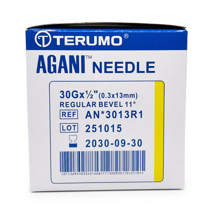 Terumo Agani kanyler 30G × 13 mm, 100 st – produktbild 3