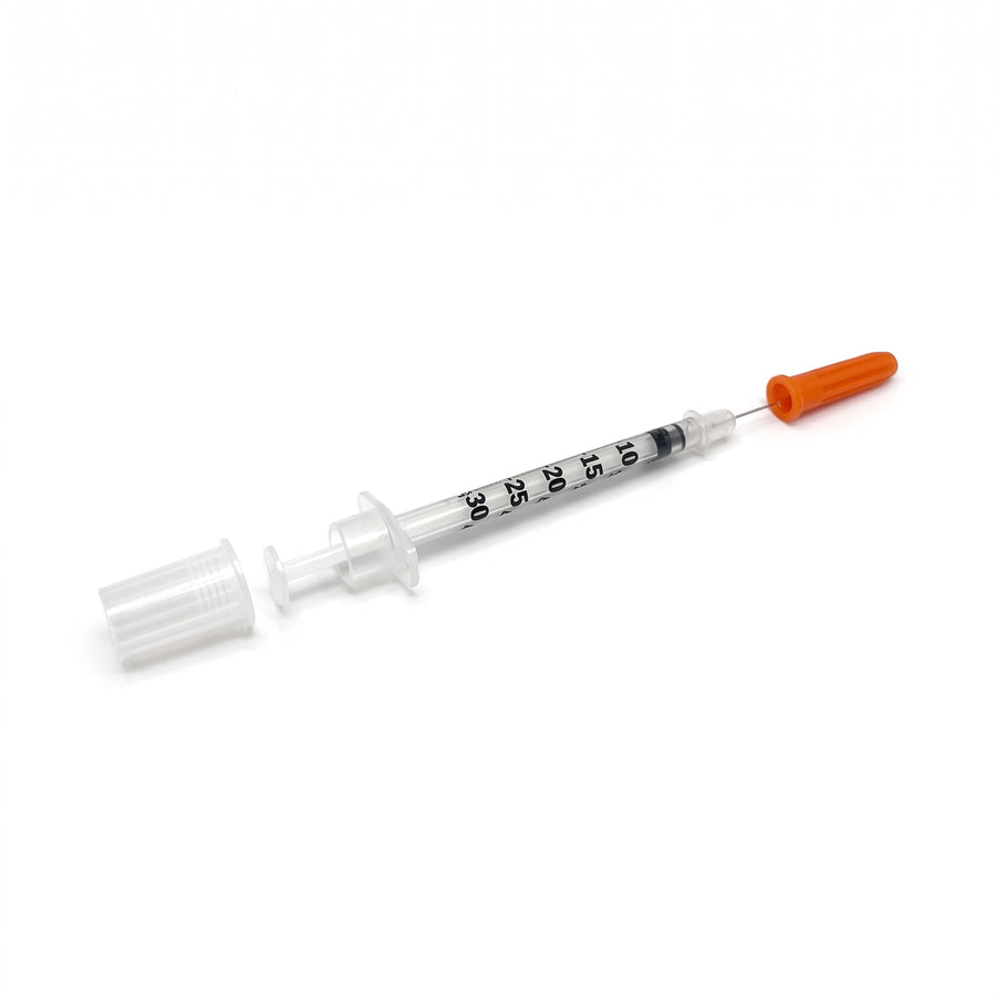 embecta Micro-Fine U-100-insulinsprutor 0,3 ml, 30G × 8 mm, 10 st