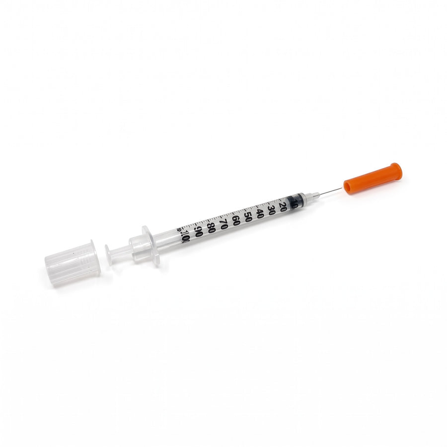 embecta Micro-Fine U-100-insulinsprutor 1 ml, 29G × 12,7 mm, 10 st