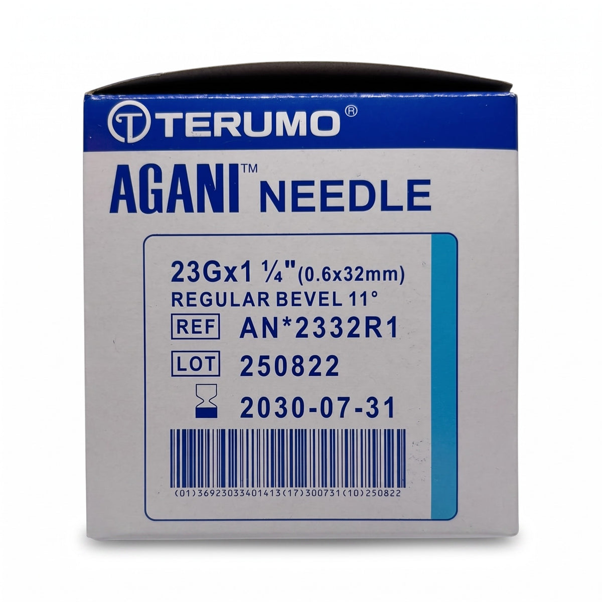 Terumo Agani kanyler 23G × 32 mm, 100 st – produktbild 3